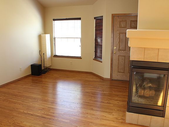 Living room and front door