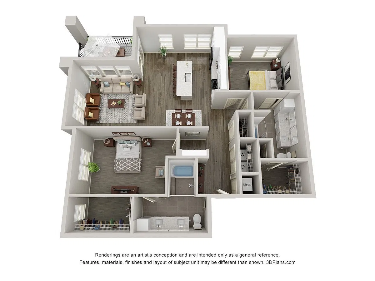 Floor plan B6