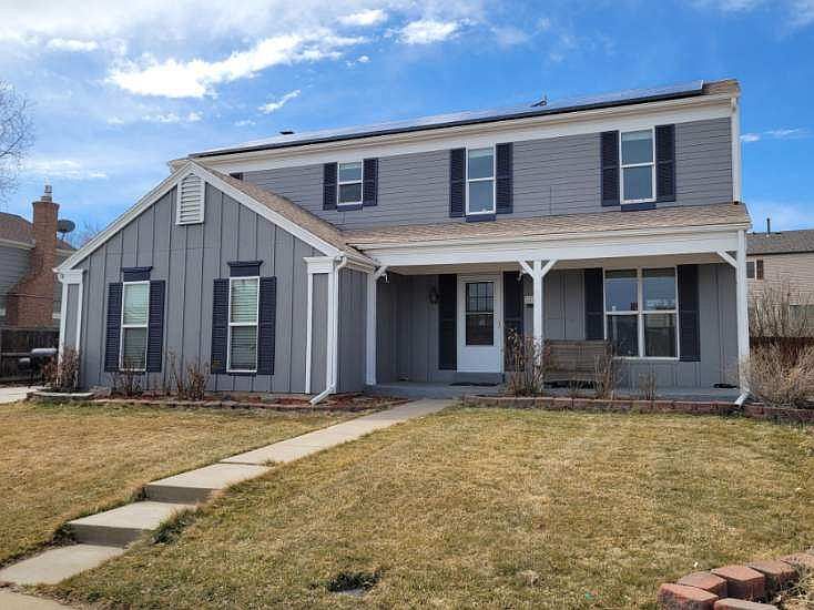 House and front yard