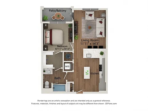 Floor plan A5-688