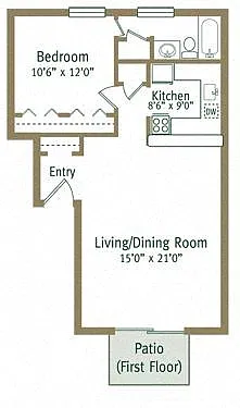 Floor plan Cornwall