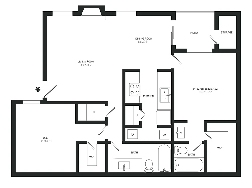 Floor plan Dawn