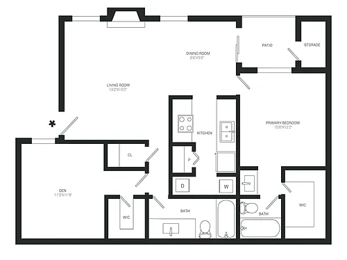 Floor plan Dawn