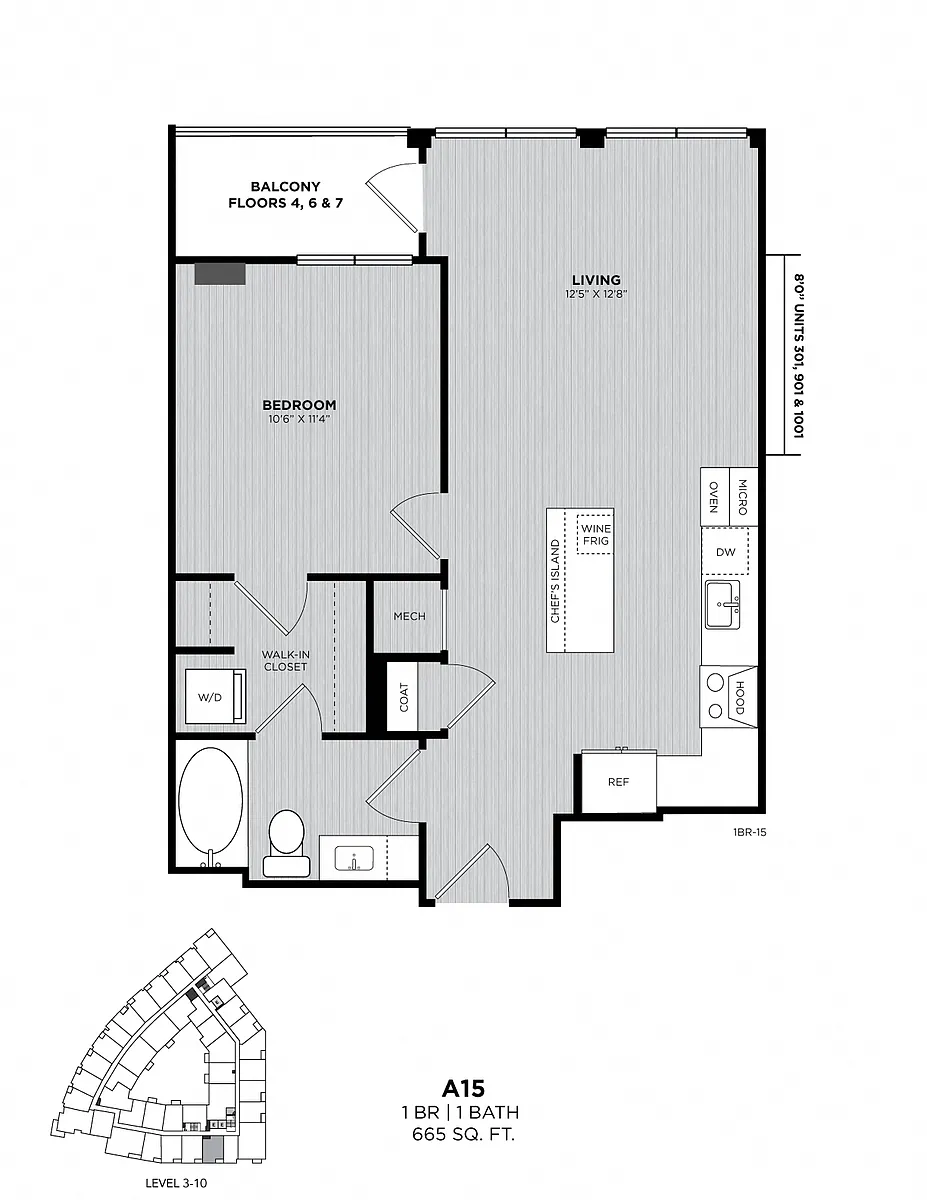 Floor plan A15