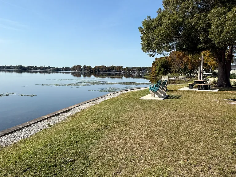 Lake view.