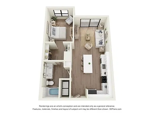 Floor plan A1-B
