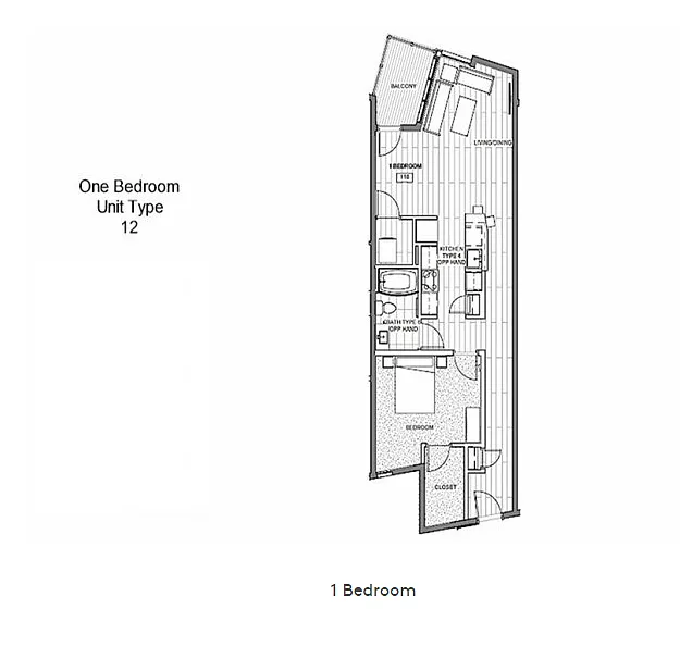 Floor plan A1H