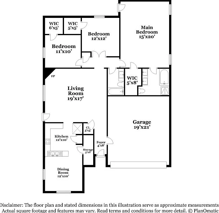 3 bed, 2.0 bath, 1608 sqft, $2,250 — Photo 2