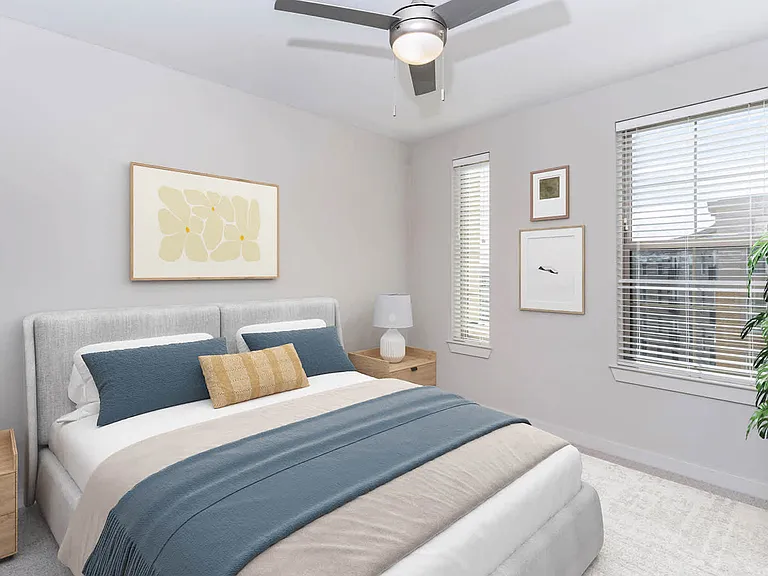Bedroom with Hard Surface Flooring
