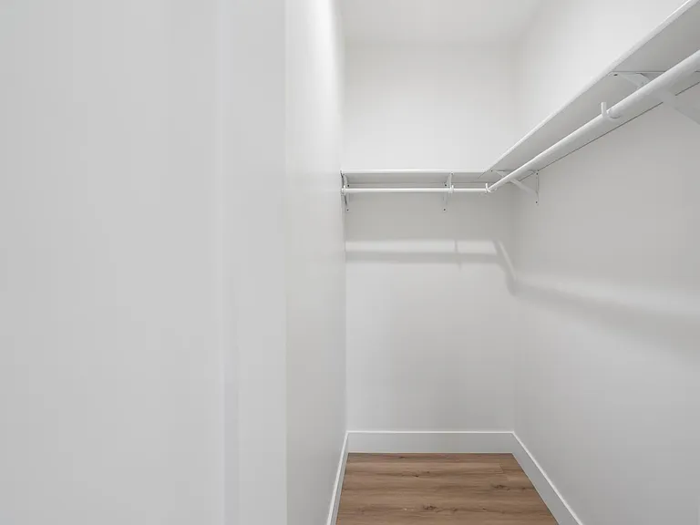 large primary bedroom closet