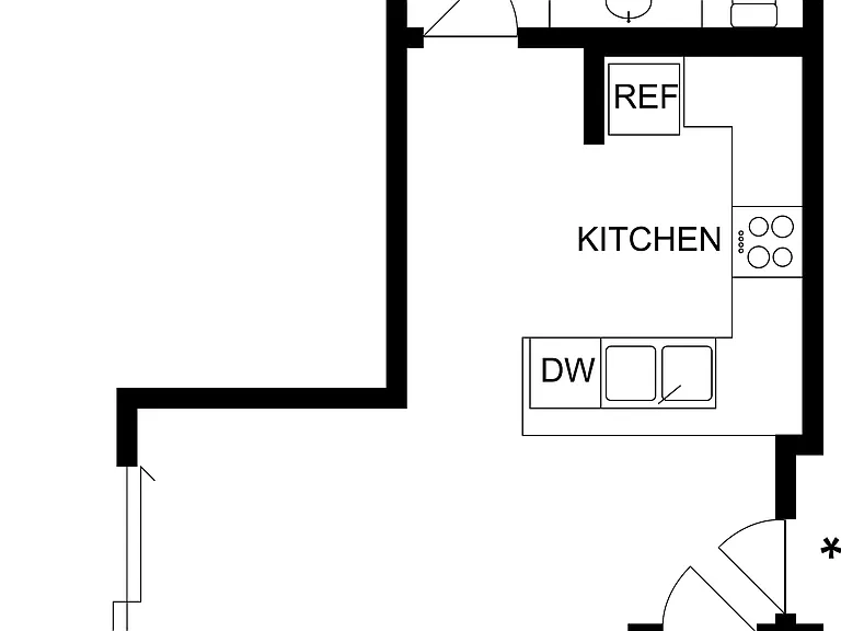 Silver Spring | Studio Floorplan Silver Spring | Studio Floorplan