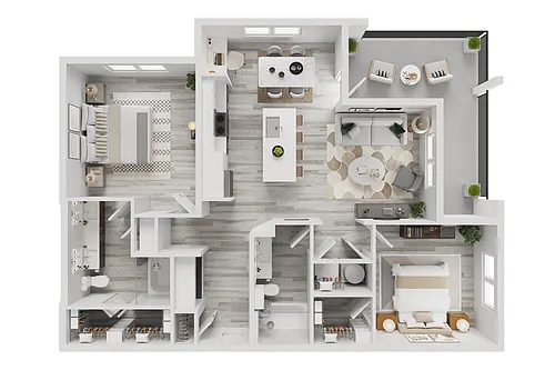 Floor plan B6 120
