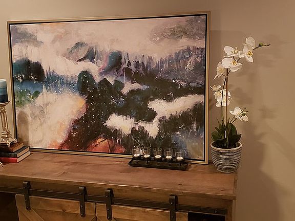 Artwork/Barn Dr Tech Cabinet