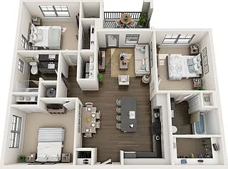 Floor plan C1
