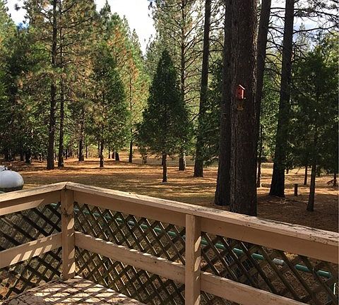 View from front door and small deck.