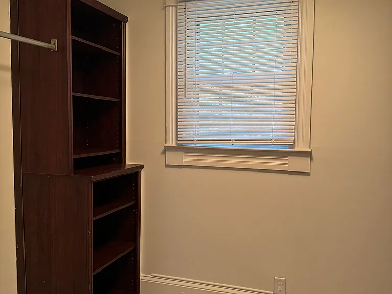 Upstairs closet.