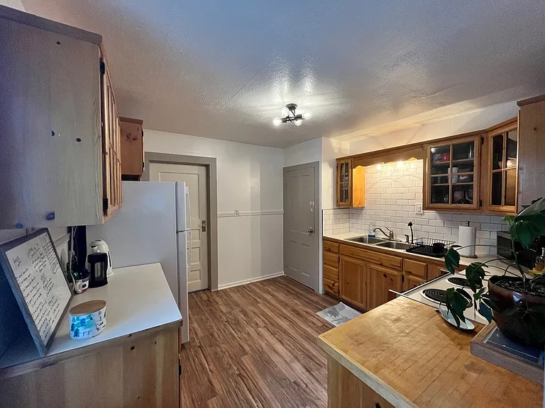 Tiled kitchen