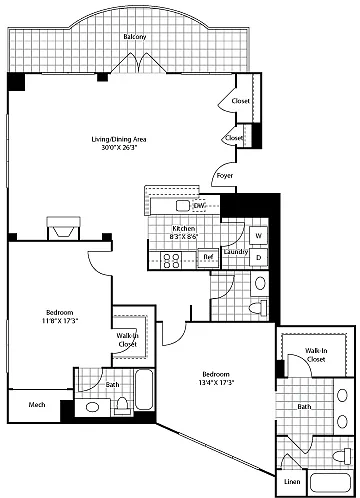 Floor plan Trenton