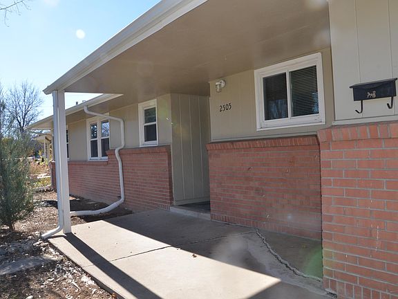Covered front porch