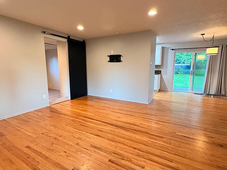 Living room from entry