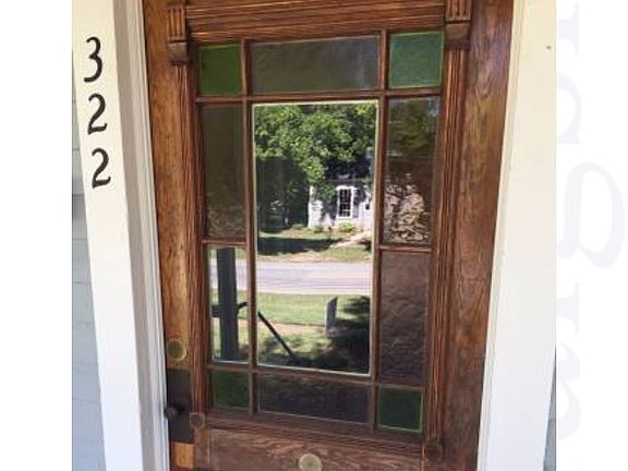 Original front door 