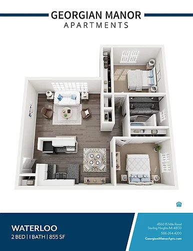 Floor plan The Waterloo