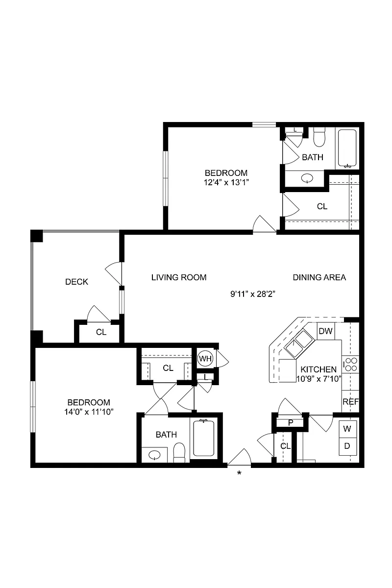 Floor plan The Battery