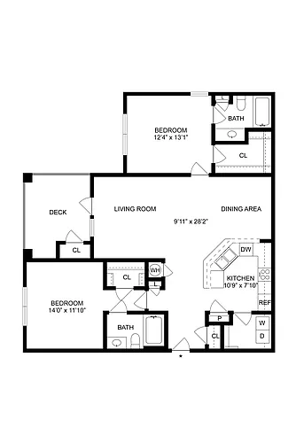Floor plan The Battery