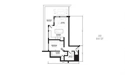 Floor plan A9