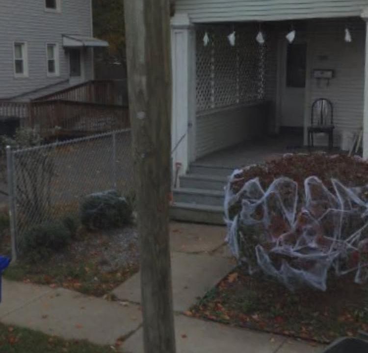 Front porch from the street