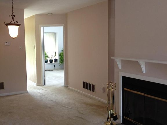 Functional Fireplace in Living Room