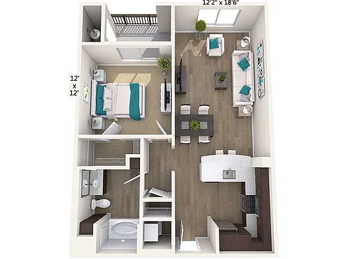Floor plan A4