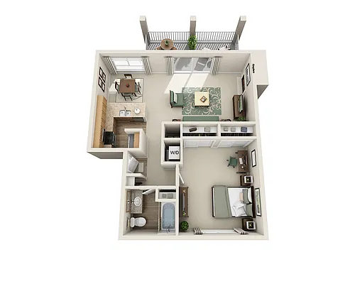 Floor plan Sonoma (A1B)