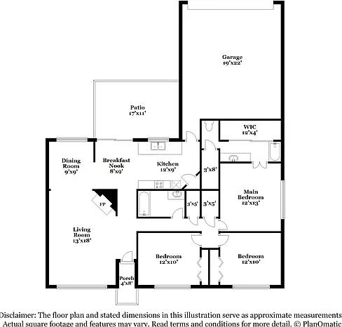 3 bed, 2.0 bath, 1293 sqft, $1,970 — Photo 2