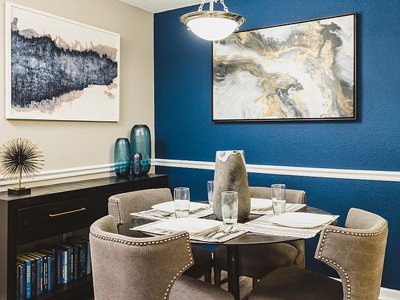 Entertaining couldn't be easier with this dining area