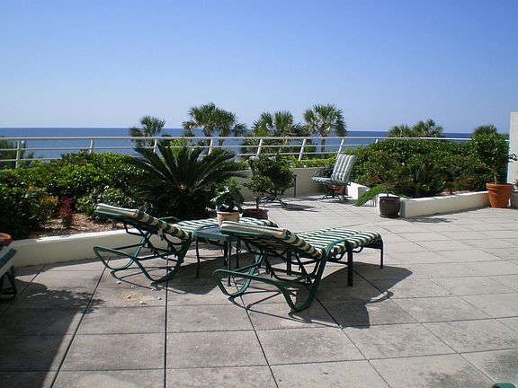 Patio looking south