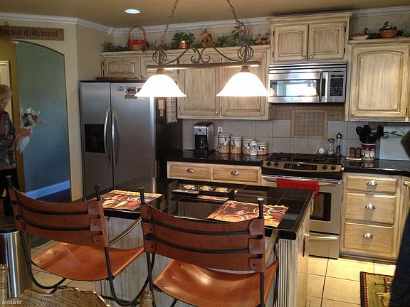 kitchen with center island