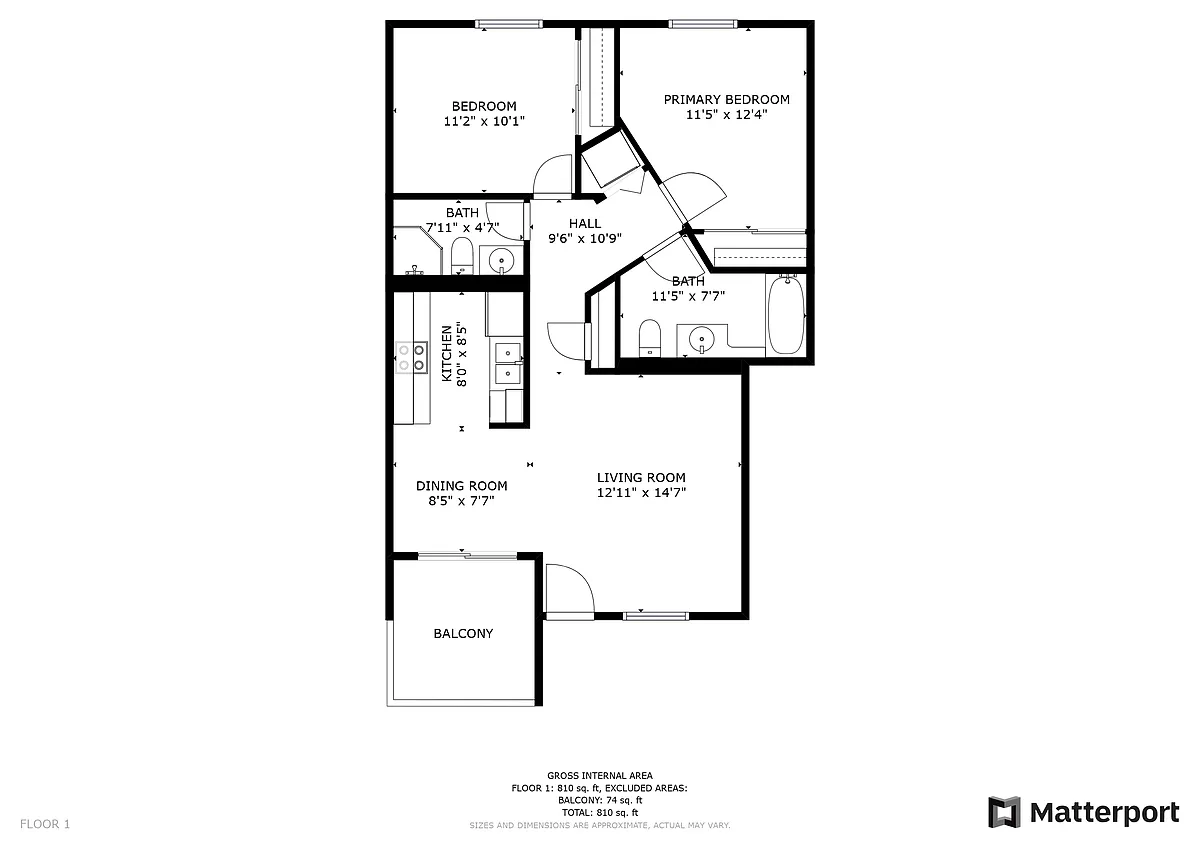 Floor plan Model 3