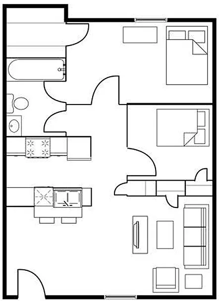 Floor plan B1