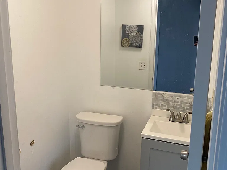 Half bath on the main level