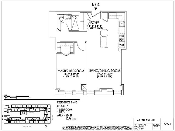 2nd image of 184 Kent Ave APT B613