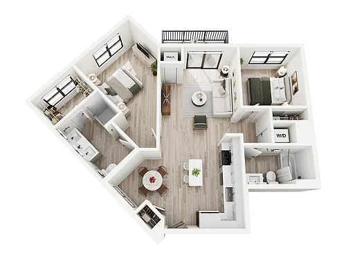 Floor plan B2