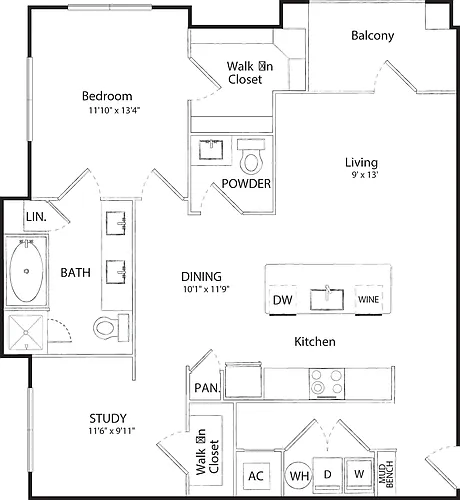Floor plan A7