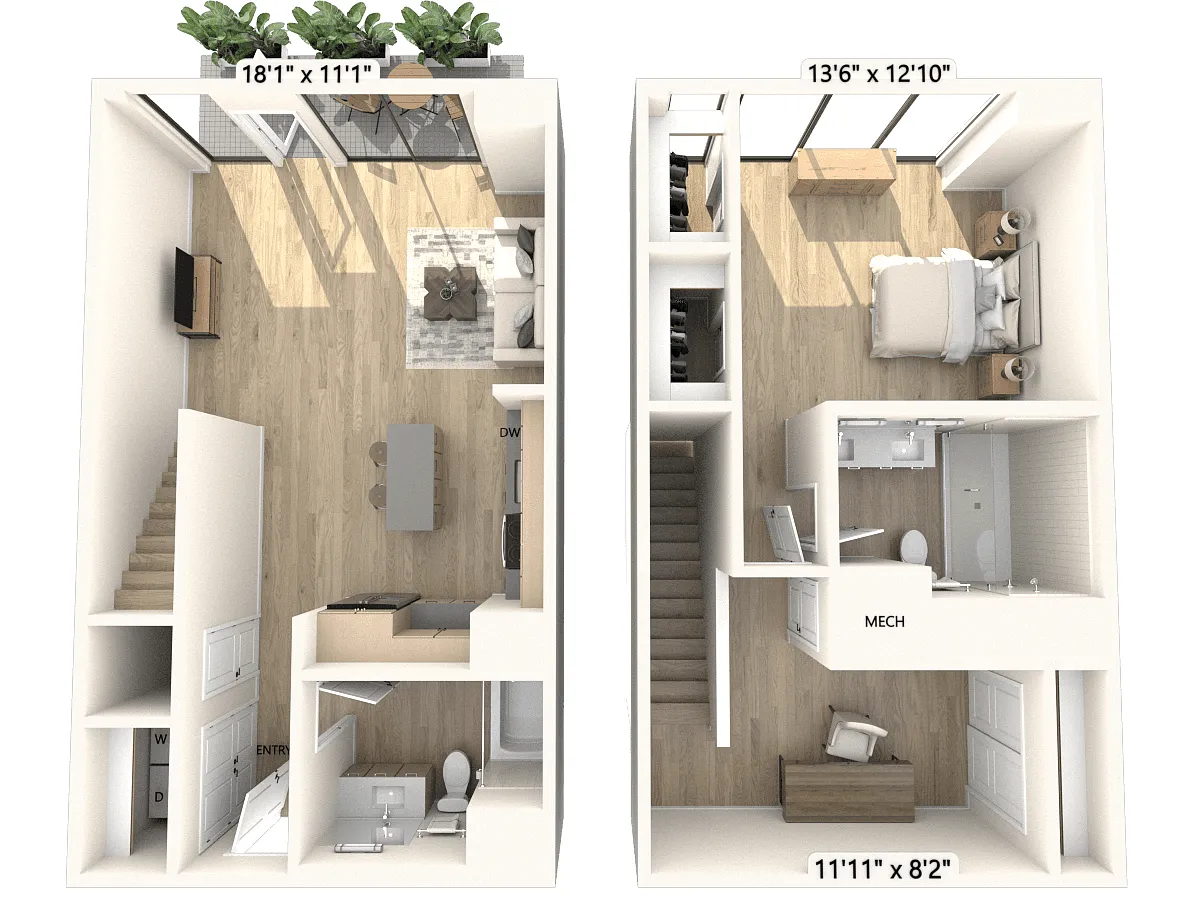 Floor plan A16T