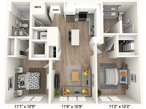 Floor plan BM-07-Scheme II