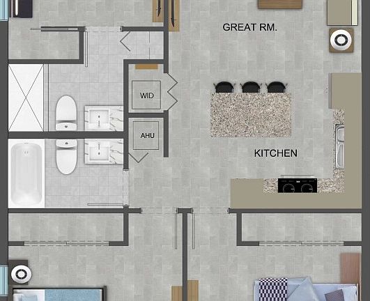 3 Bedroom Floor Plan