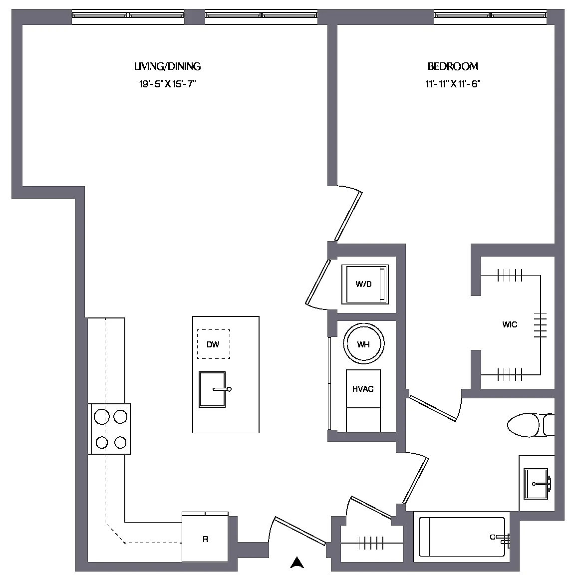 Floor plan A20