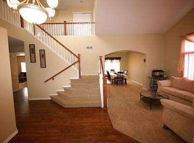 Open two-story entry!