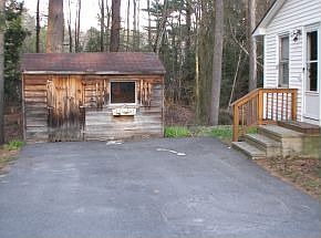 Driveway and Shed