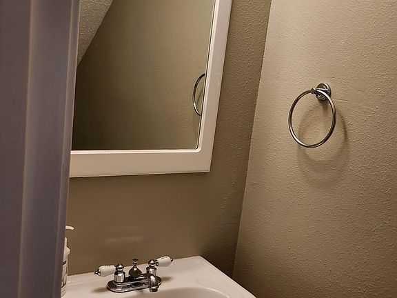 Half bath downstairs